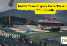 India's Team Players Know There Is No "I" In Huddle